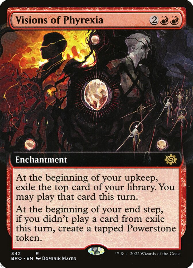 Visions of Phyrexia - Extended Art - Foil