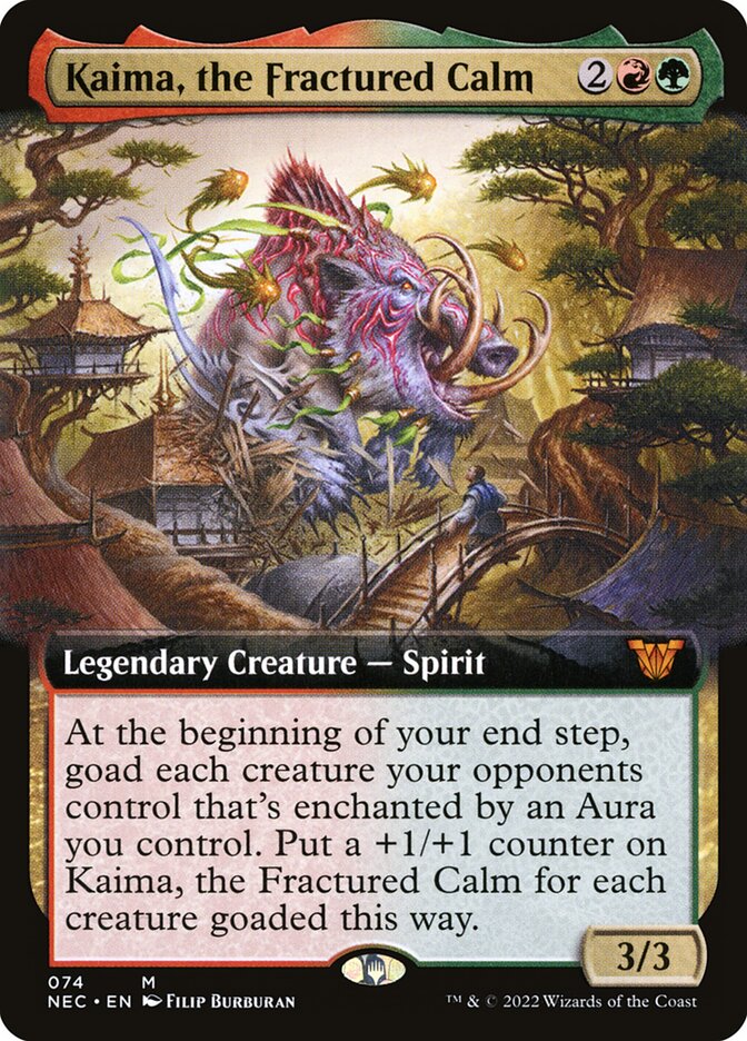 Kaima, the Fractured Calm - Extended Art