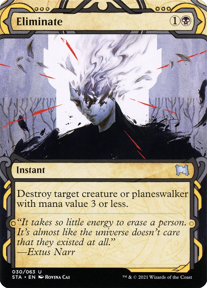 Eliminate - Borderless - Foil