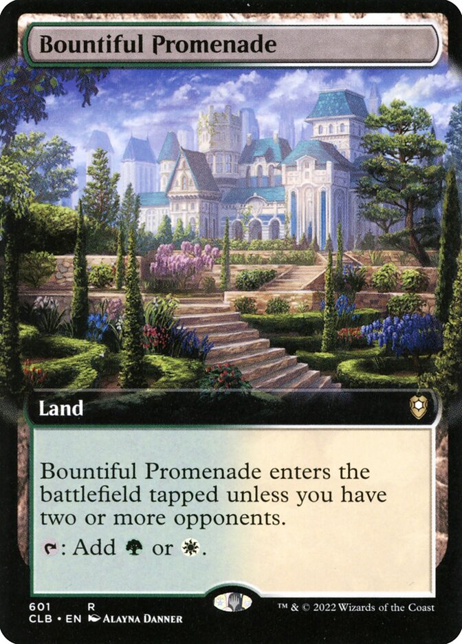 Bountiful Promenade - Extended Art - Foil