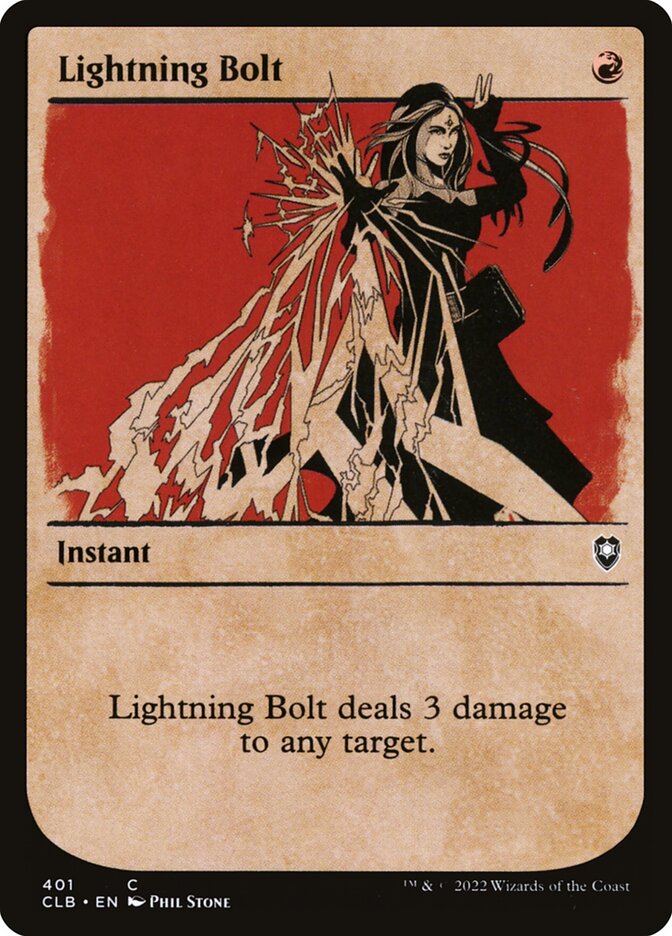 Lightning Bolt - Showcase - Foil