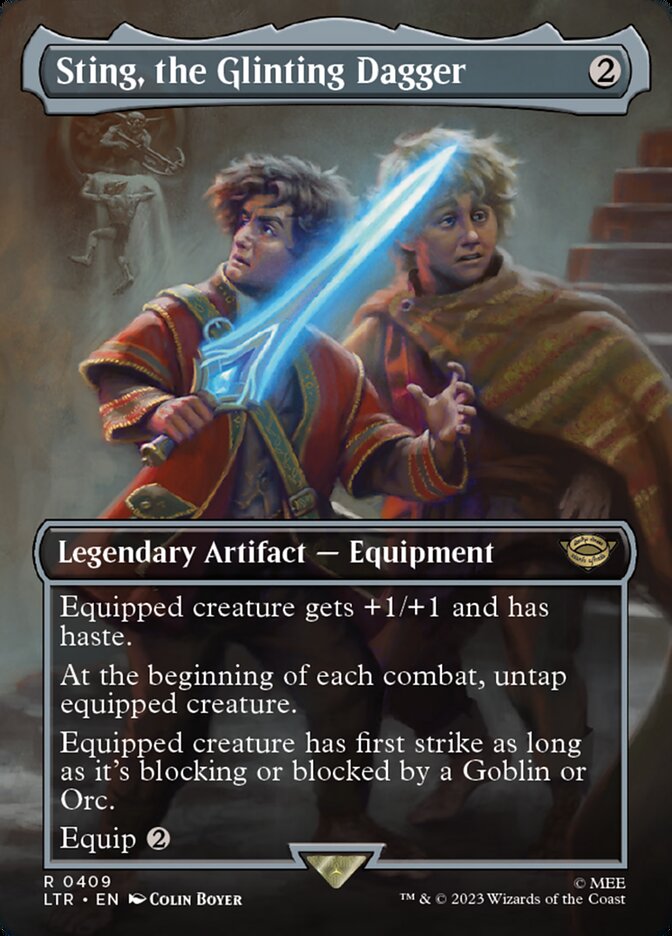 Sting, the Glinting Dagger - Borderless