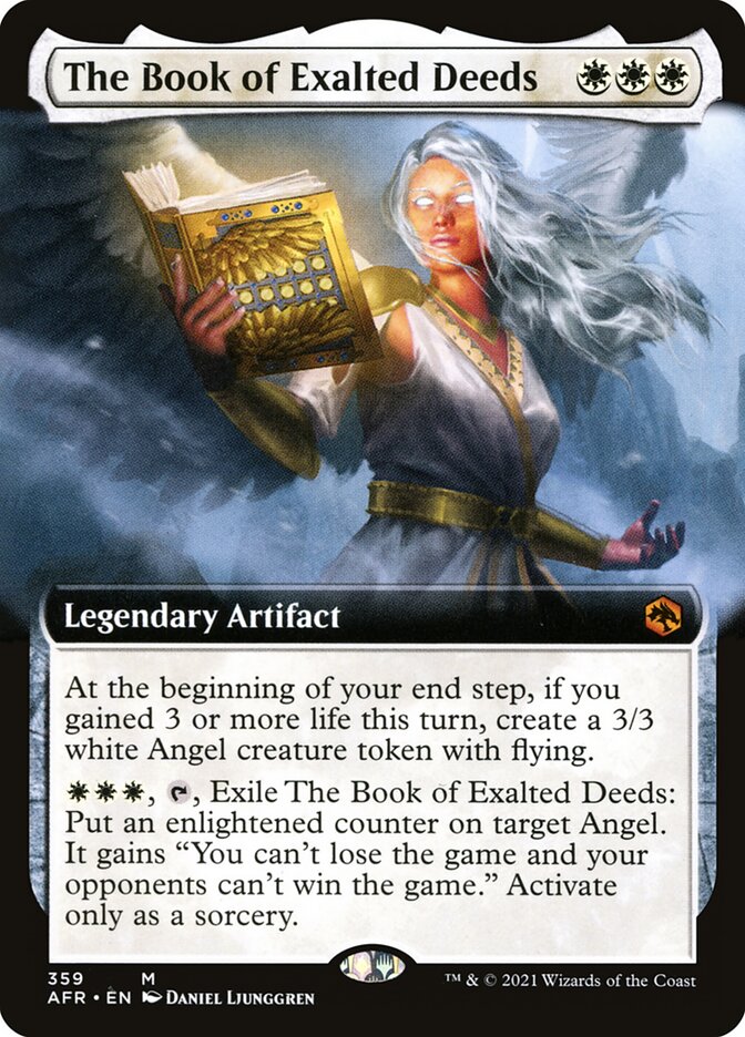 The Book of Exalted Deeds - Extended Art - Foil