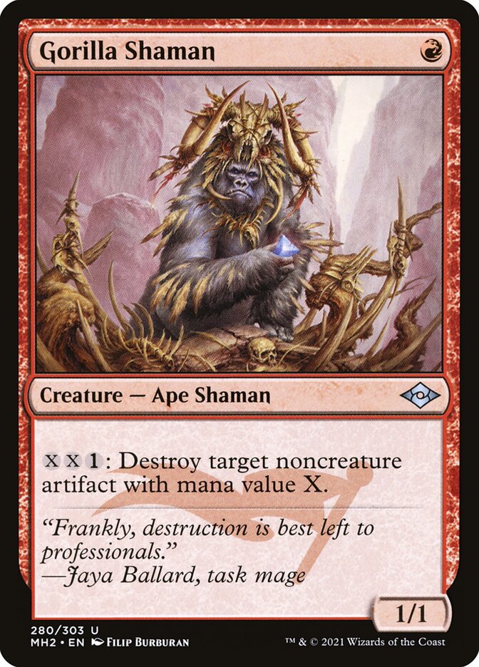Gorilla Shaman - Foil