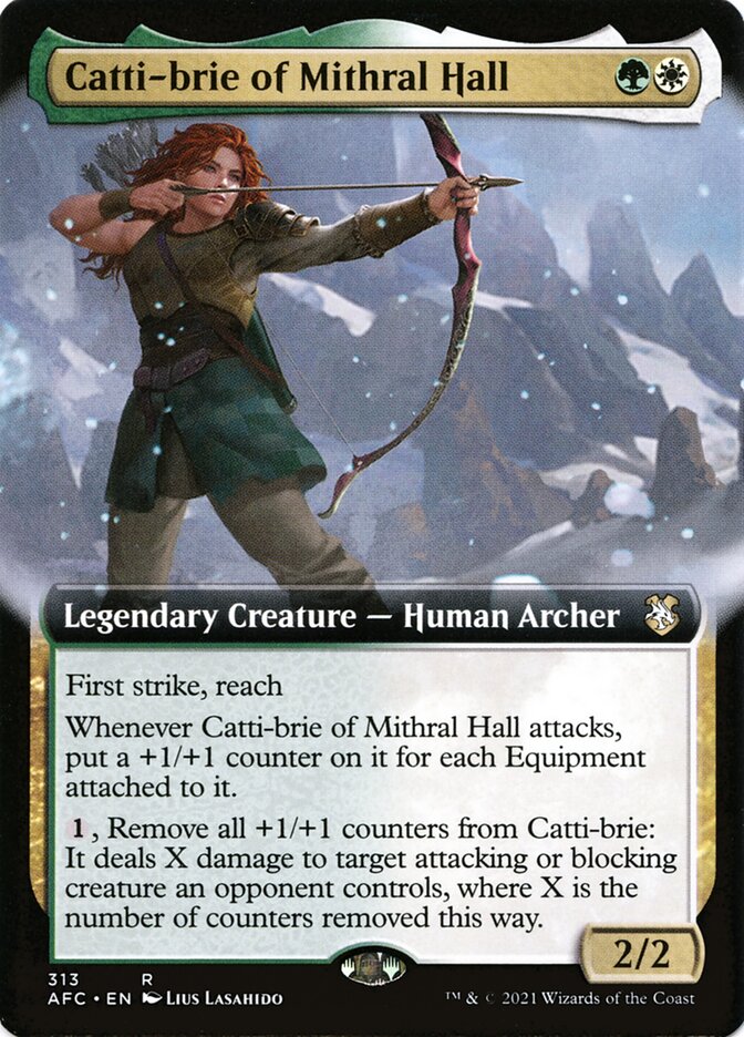 Catti-brie of Mithral Hall - Extended Art