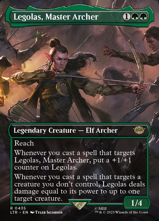 Legolas, Master Archer - Borderless - Foil