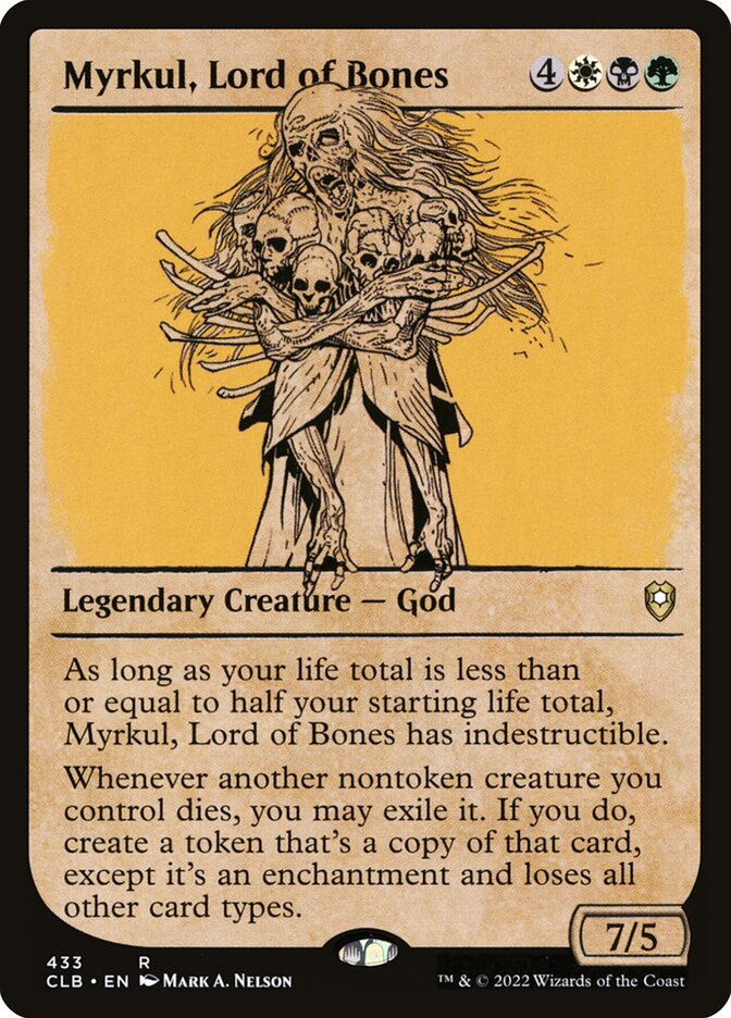 Myrkul, Lord of Bones - Showcase - Foil