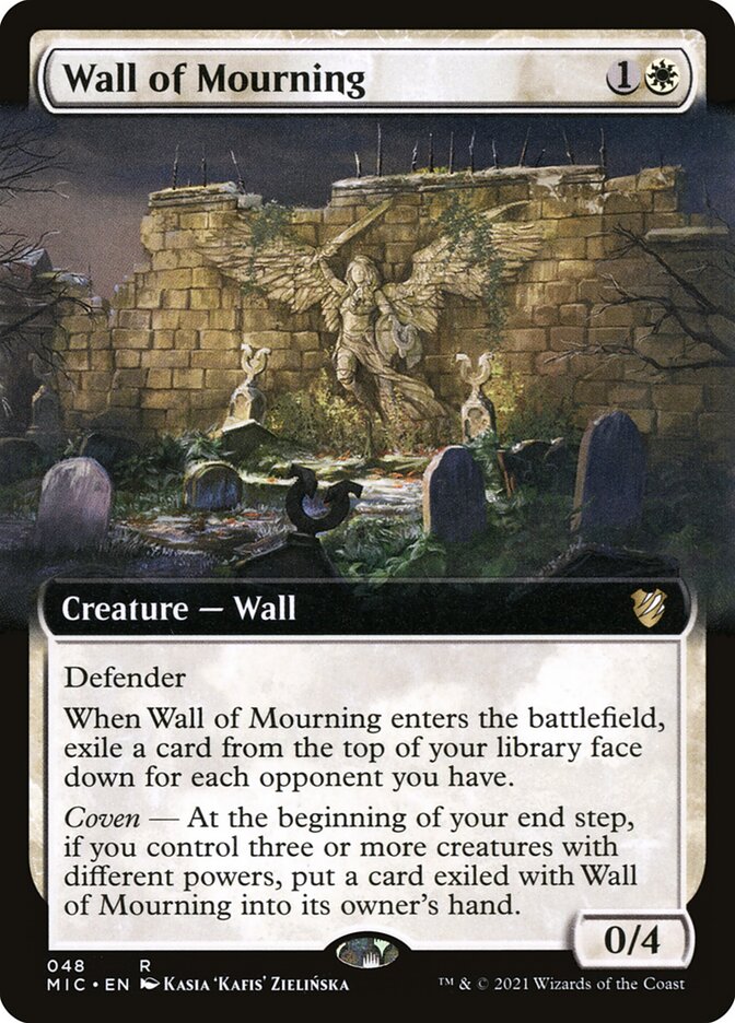 Wall of Mourning - Extended Art