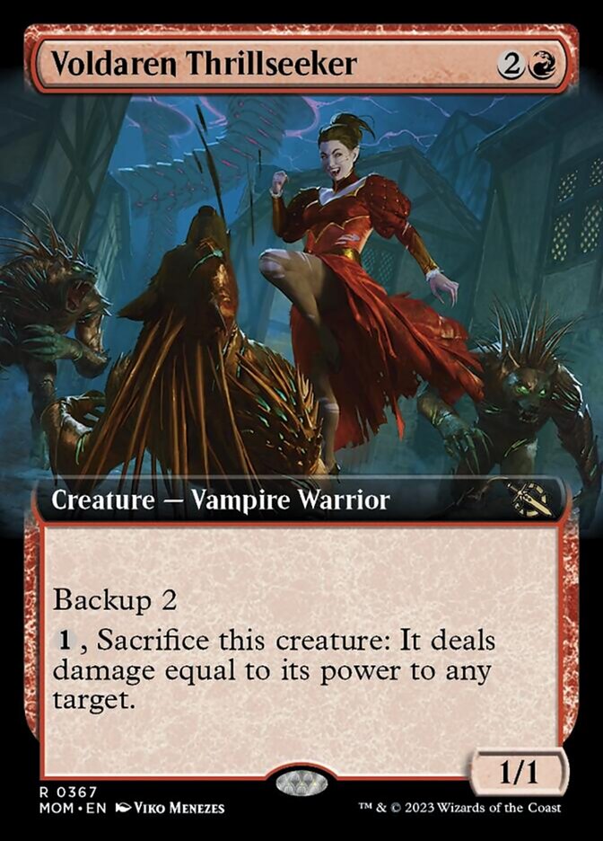 Voldaren Thrillseeker - Extended Art - Foil