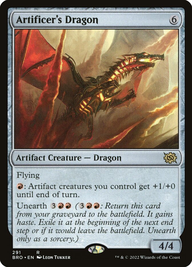 Artificer's Dragon - Foil