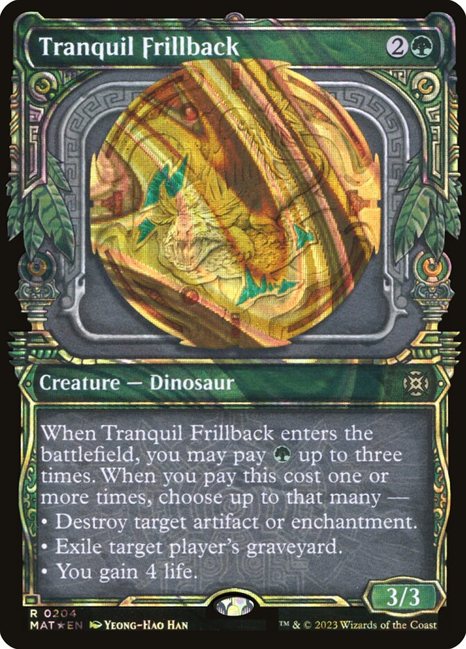 Tranquil Frillback - Halo Foil