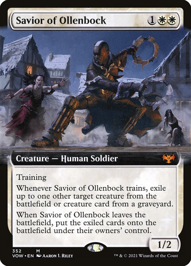 Savior of Ollenbock - Extended Art - Foil