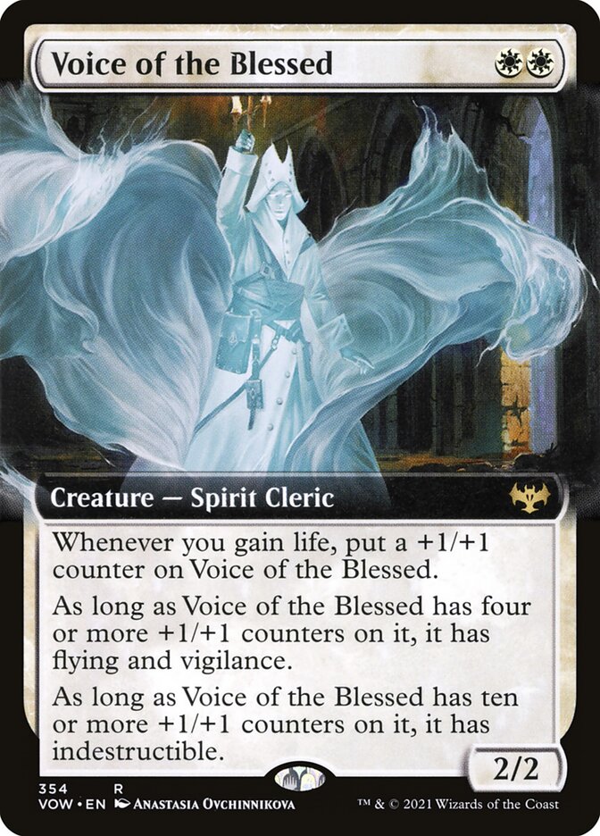 Voice of the Blessed - Extended Art - Foil