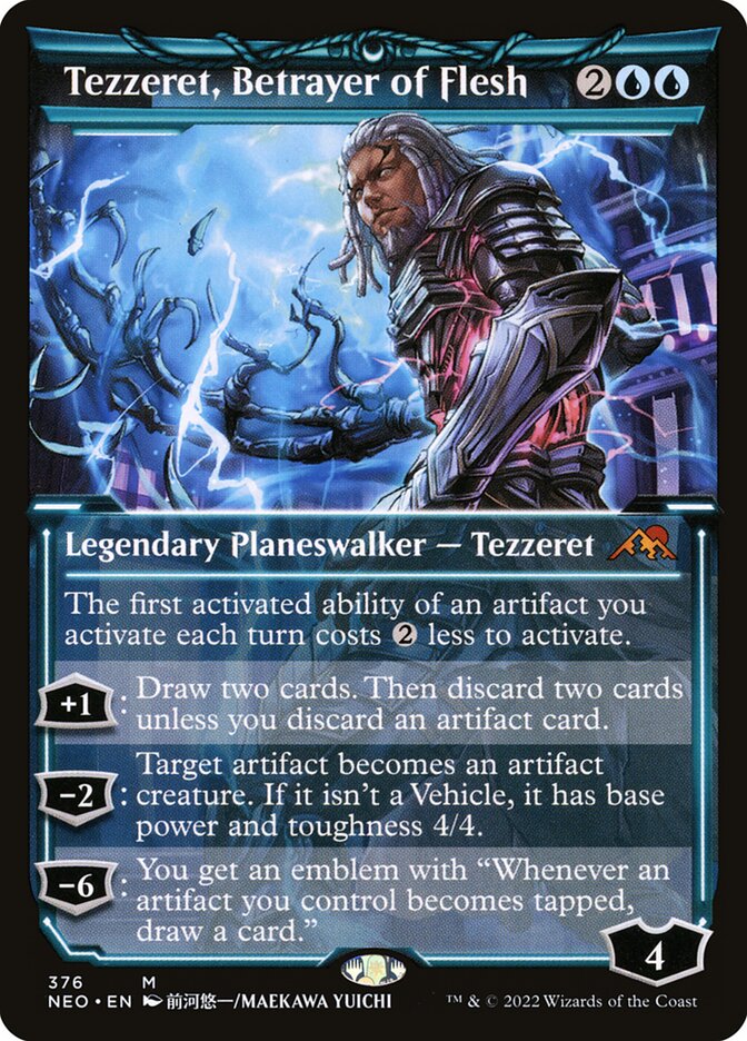 Tezzeret, Betrayer of Flesh - Showcase - Foil