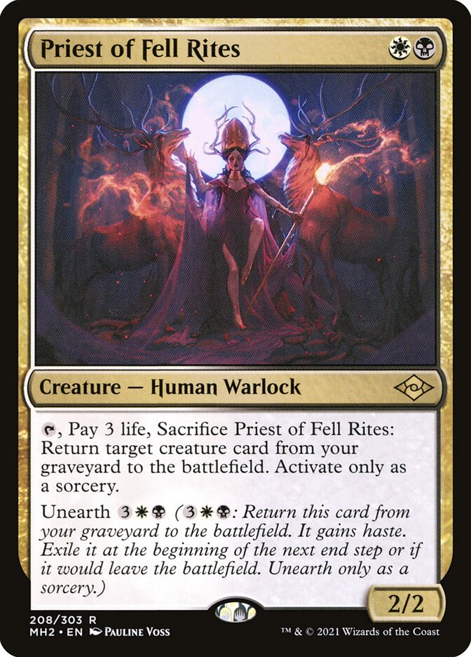 Priest of Fell Rites - Foil