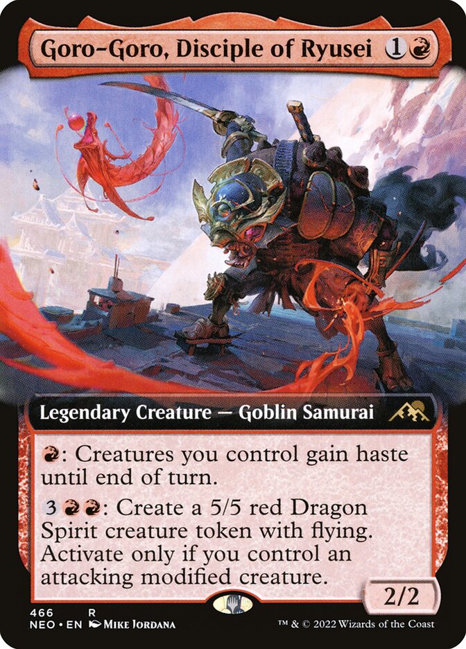 Goro-Goro, Disciple of Ryusei - Extended Art