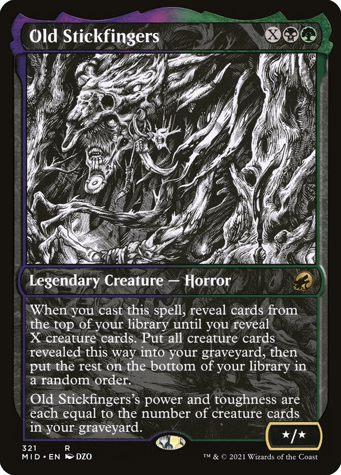 Old Stickfingers - Showcase - Foil