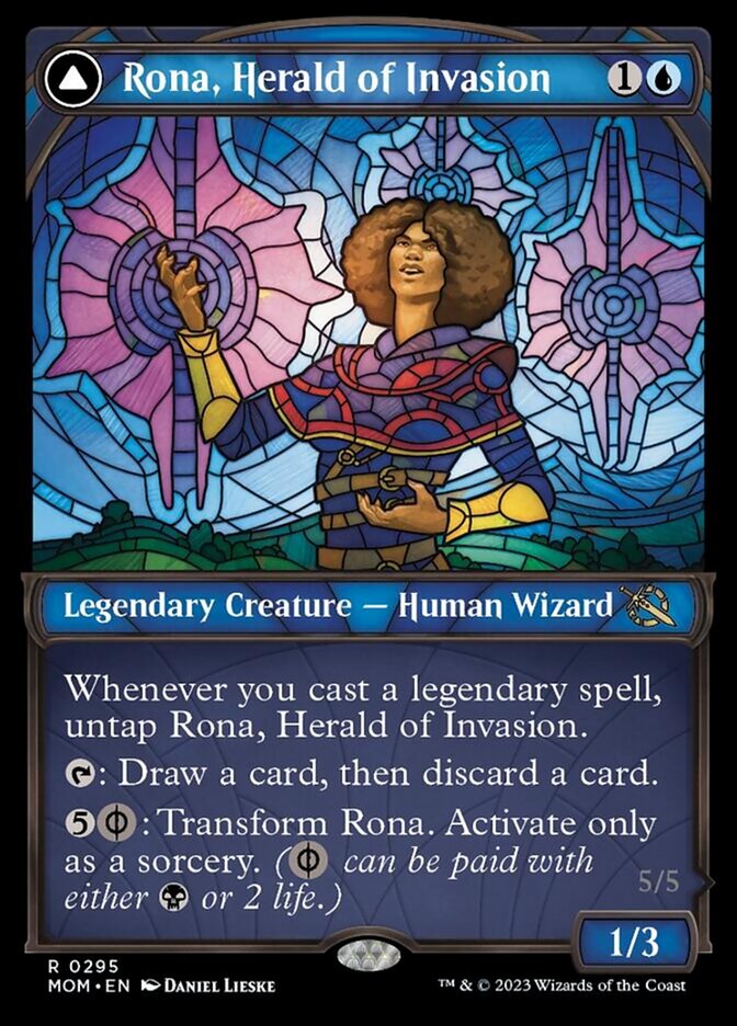 Rona, Herald of Invasion // Rona, Tolarian Obliterator - Showcase