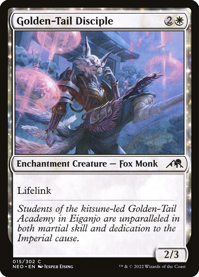Golden-Tail Disciple - Foil