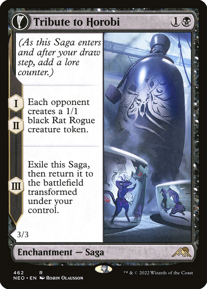 Tribute to Horobi // Echo of Death's Wail - Extended Art - Foil