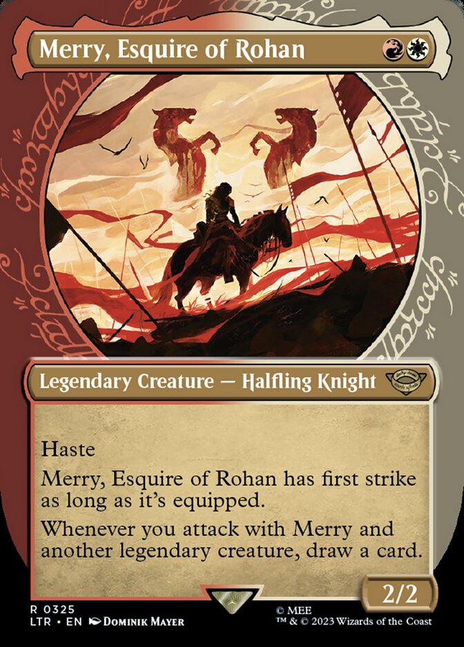 Merry, Esquire of Rohan - Showcase - Foil