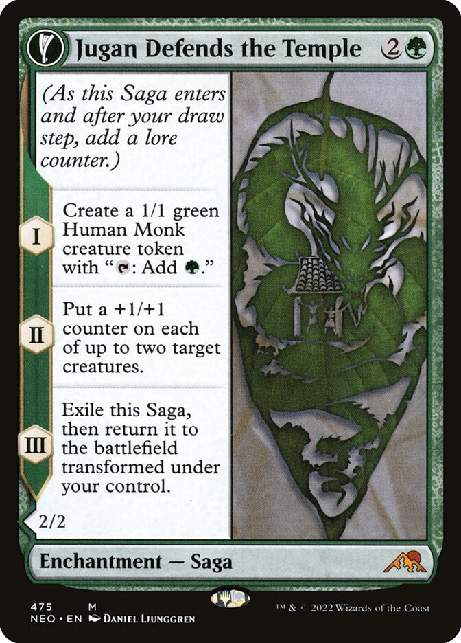 Jugan Defends the Temple // Remnant of the Rising Star - Extended Art - Foil