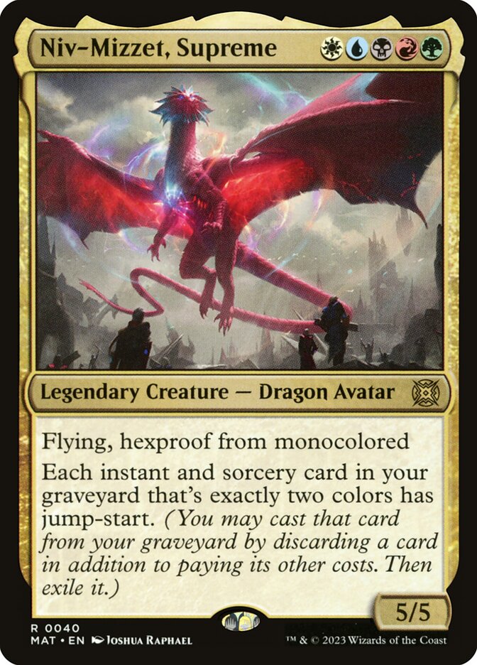 Niv-Mizzet, Supreme - Foil