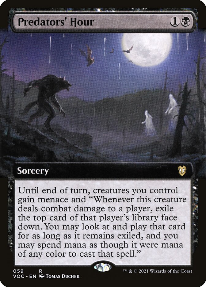 Predators' Hour - Extended Art