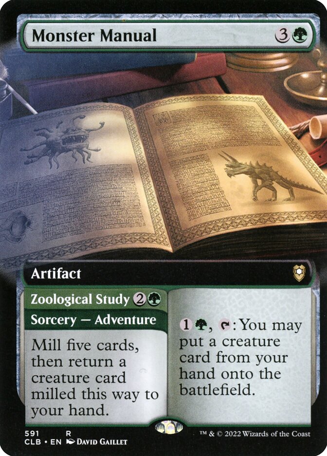 Monster Manual // Zoological Study - Extended Art