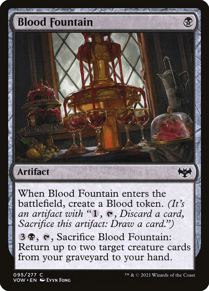 Blood Fountain - Foil