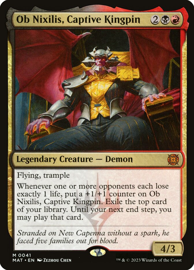 Ob Nixilis, Captive Kingpin - Foil