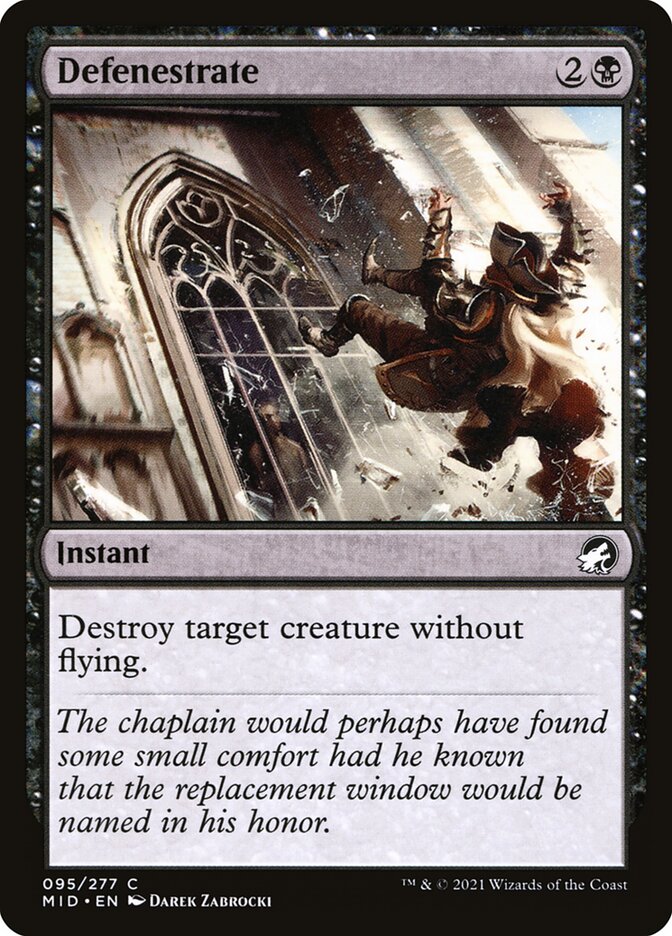Defenestrate - Foil