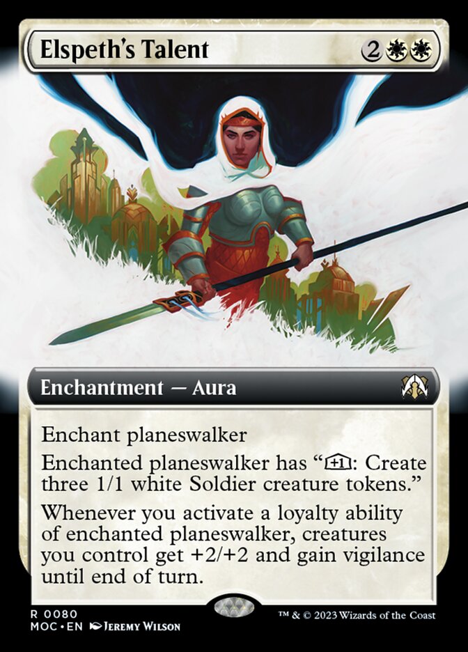 Elspeth's Talent - Extended Art - Foil