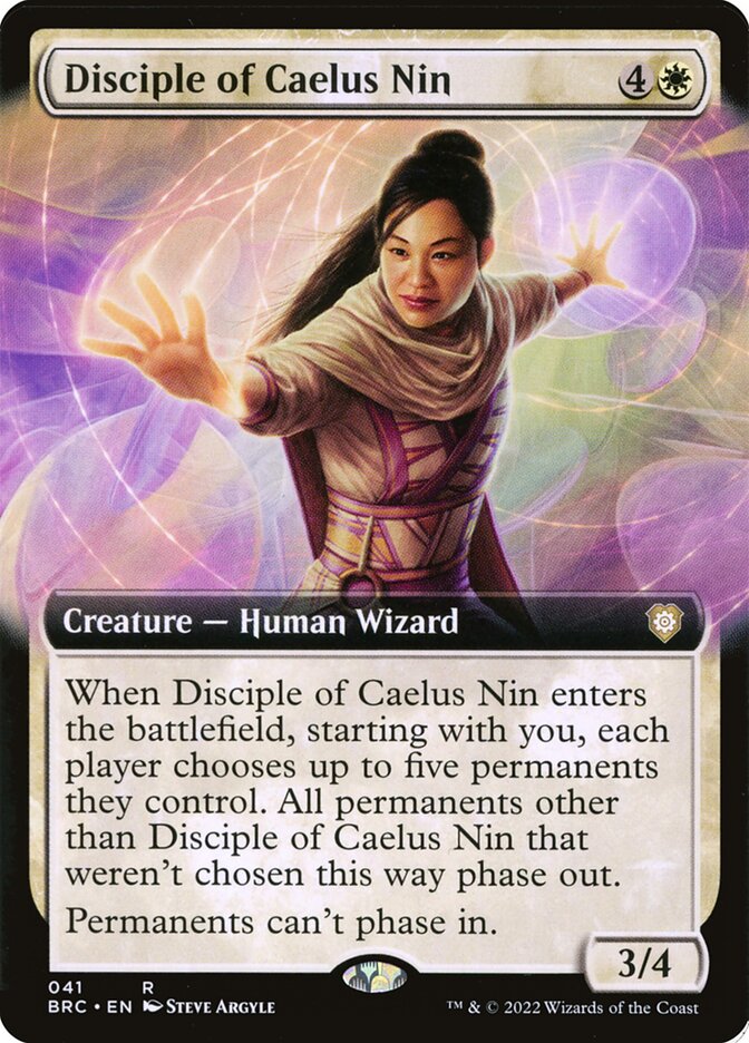 Disciple of Caelus Nin - Extended Art