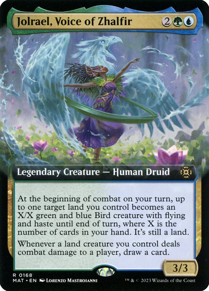 Jolrael, Voice of Zhalfir - Extended Art - Foil