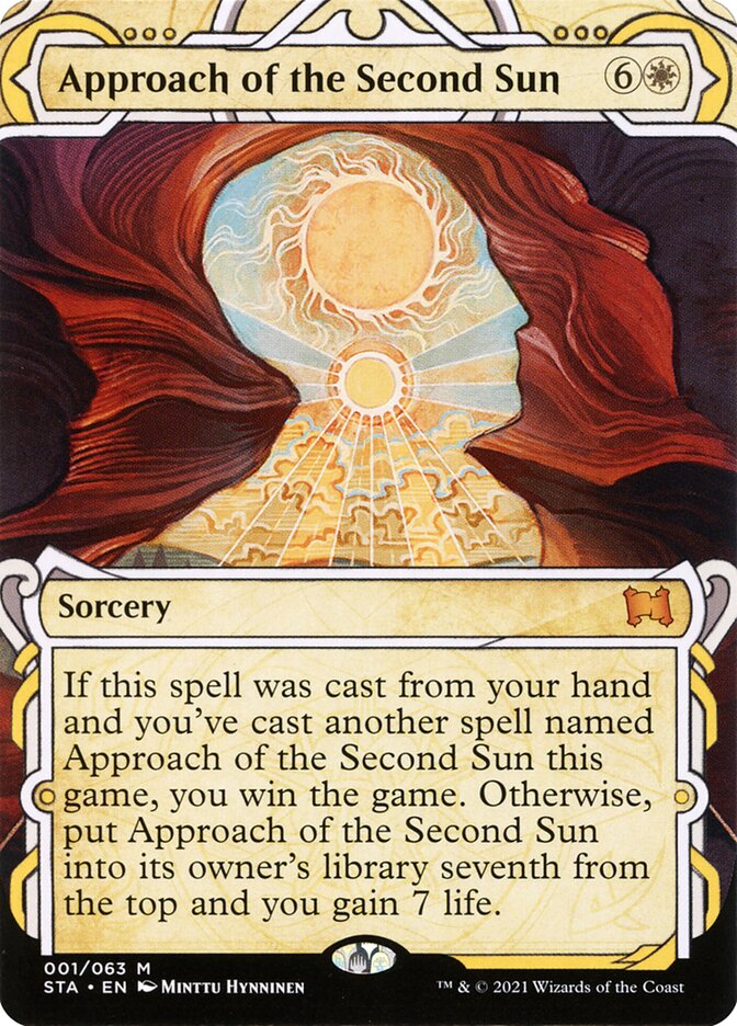 Approach of the Second Sun - Borderless - Foil