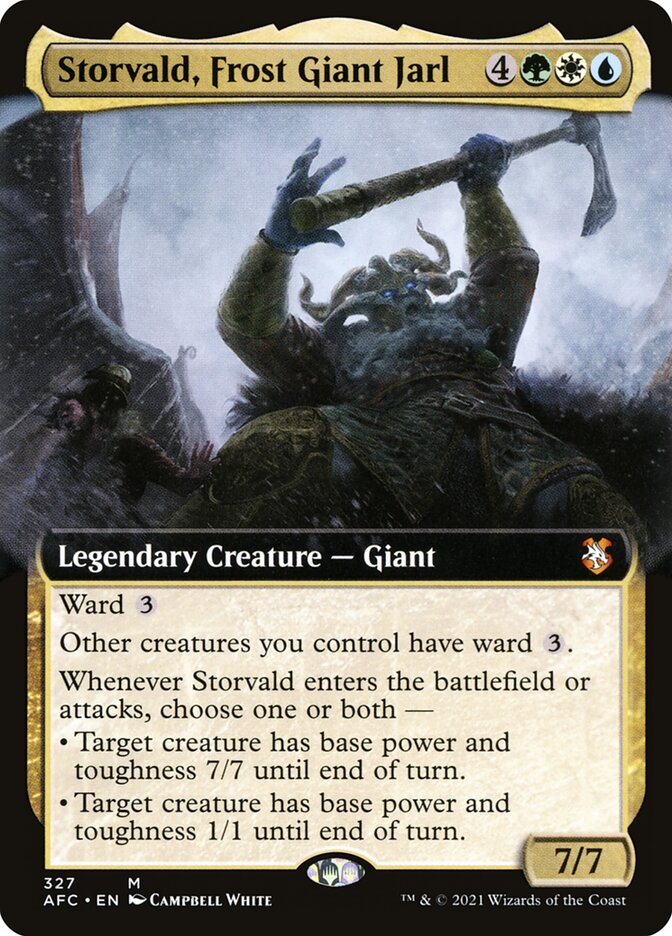 Storvald, Frost Giant Jarl - Extended Art