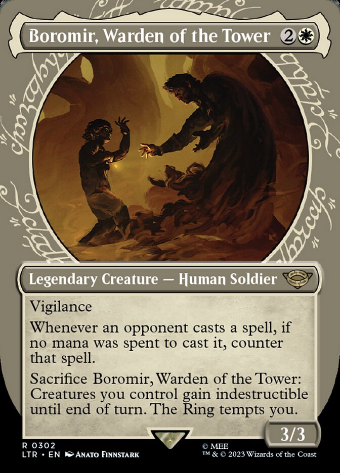 Boromir, Warden of the Tower - Showcase - Foil
