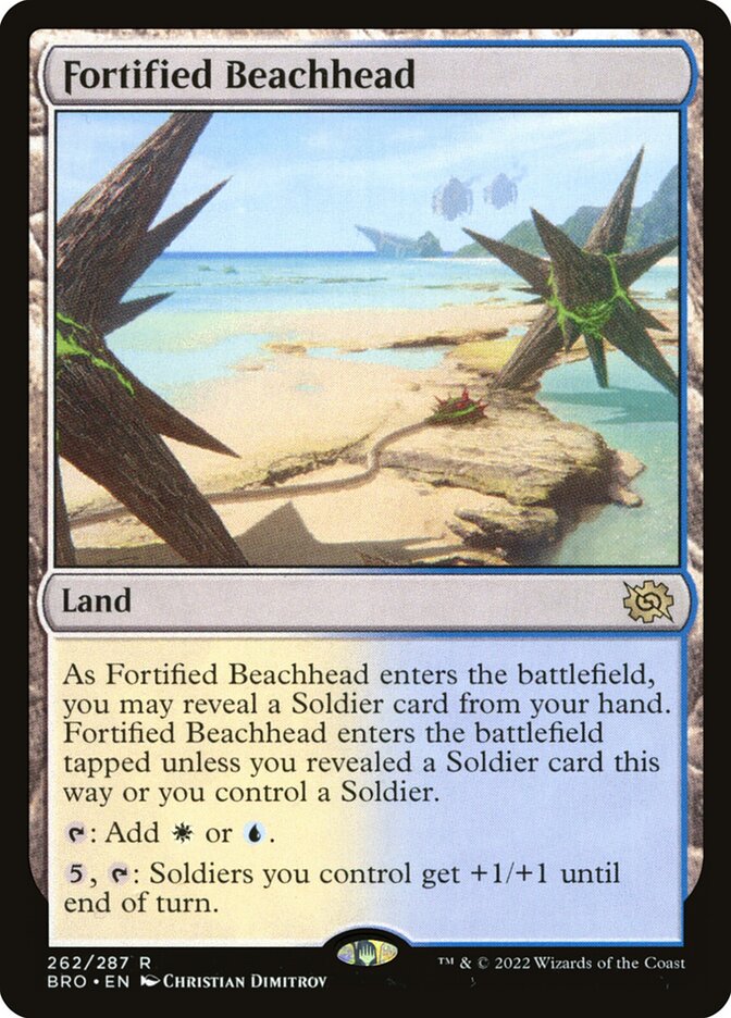 Fortified Beachhead - Foil