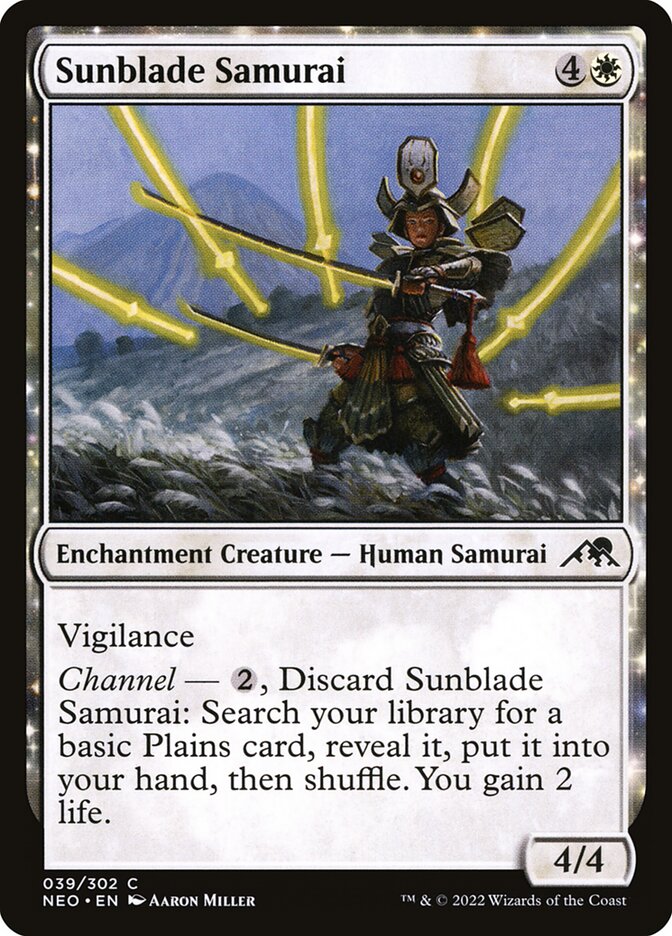 Sunblade Samurai - Foil