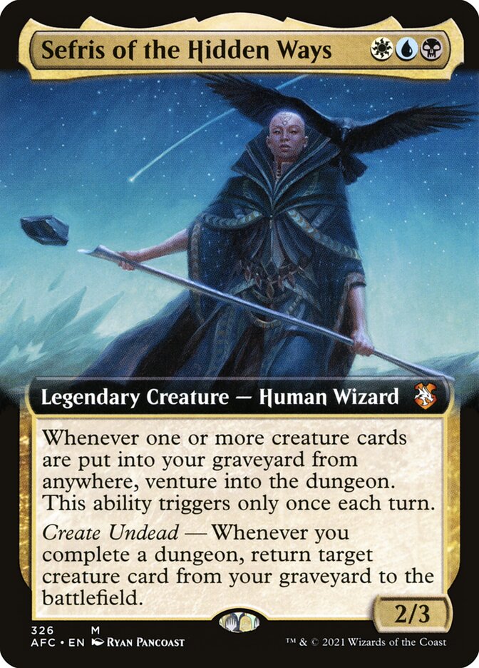 Sefris of the Hidden Ways - Extended Art