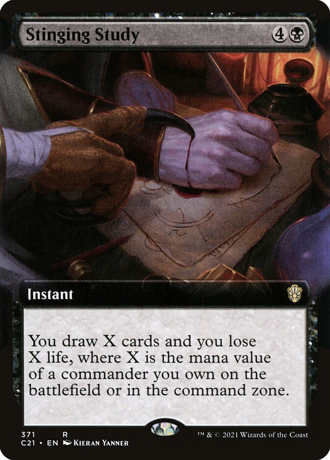 Stinging Study - Extended Art