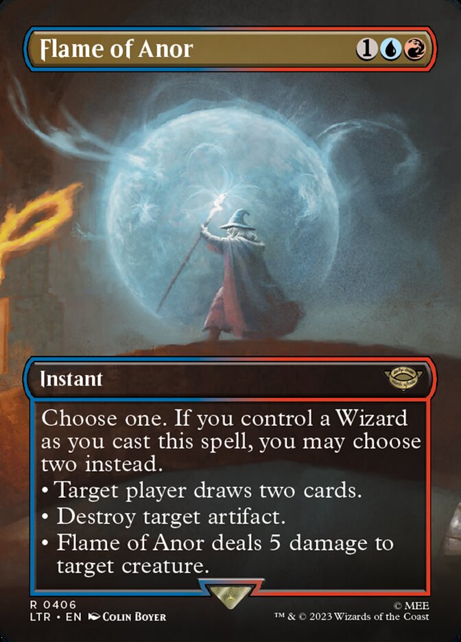 Flame of Anor - Borderless - Foil