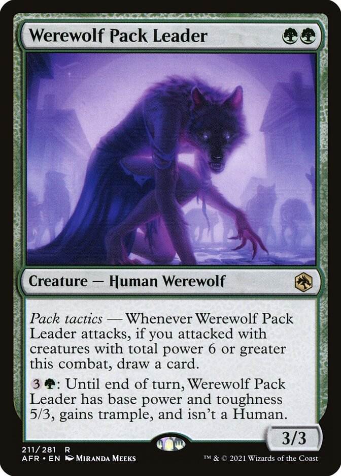Werewolf Pack Leader - Foil
