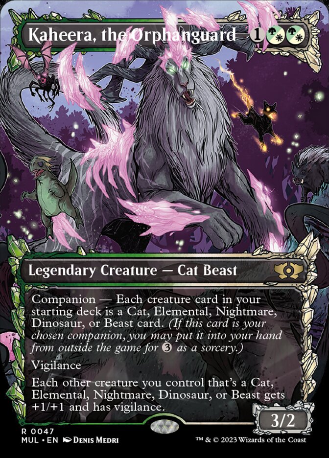 Kaheera, the Orphanguard - Borderless - Foil