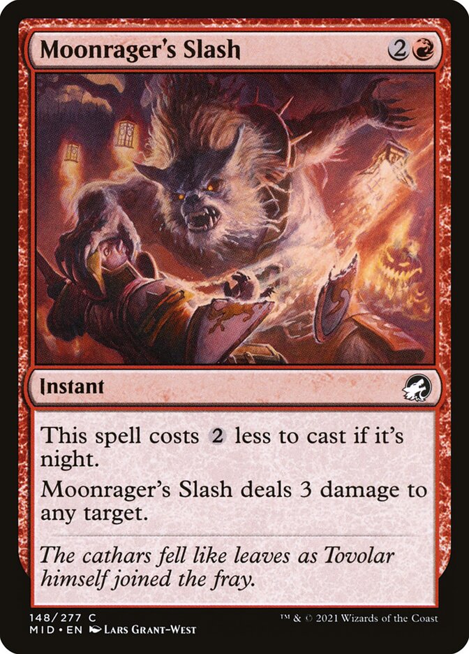 Moonrager's Slash - Foil