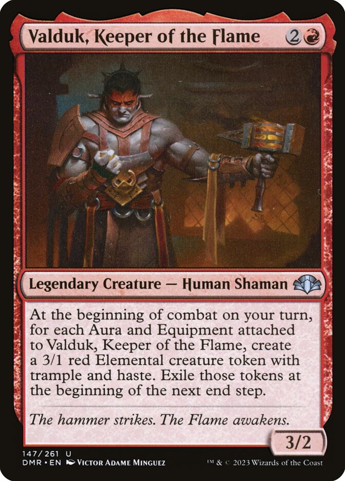 Valduk, Keeper of the Flame - Foil