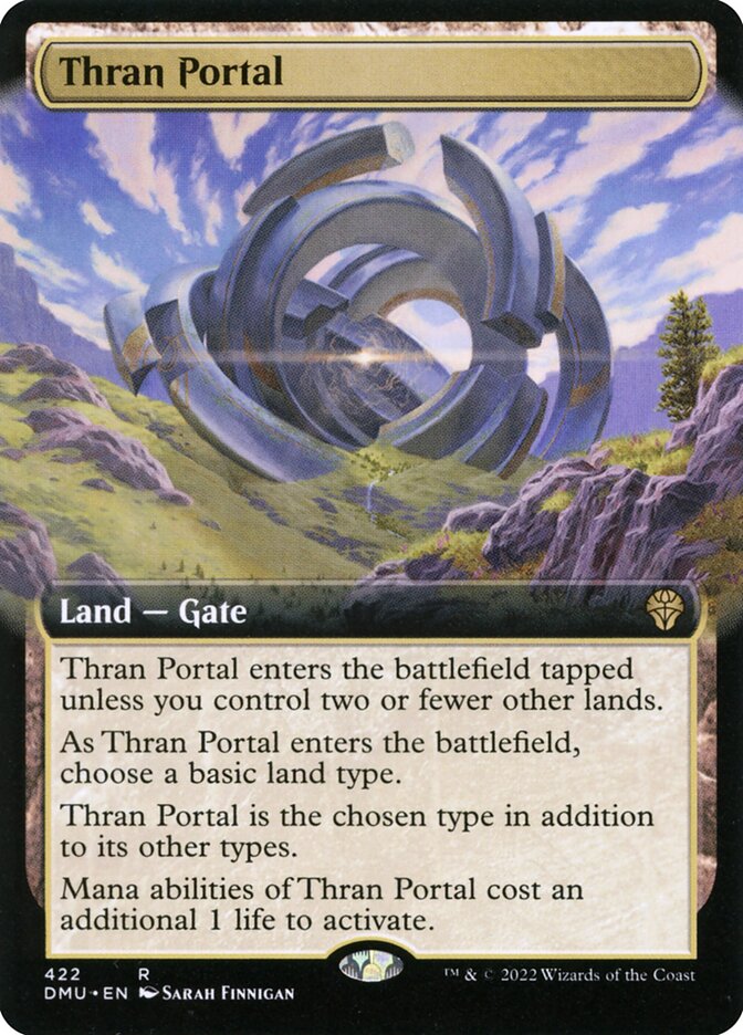 Thran Portal - Extended Art