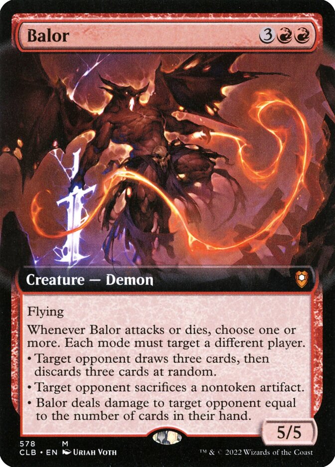 Balor - Extended Art - Foil