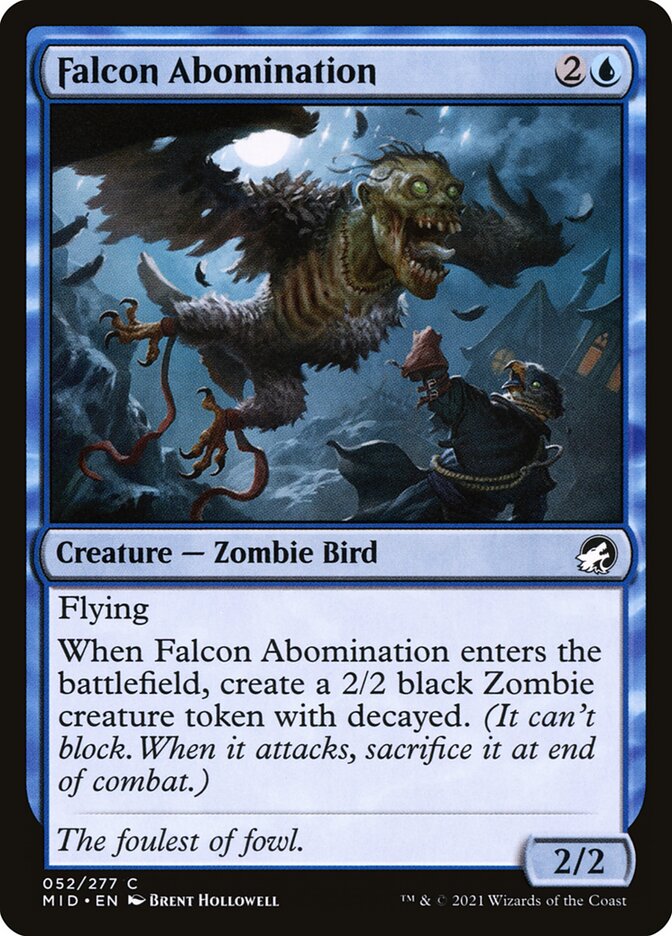 Falcon Abomination - Foil